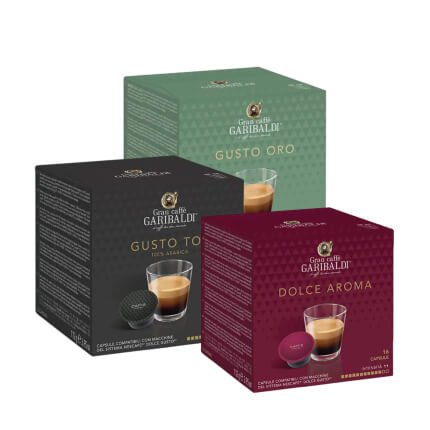 Kafijas kapsulu komplekts PREMIUM, 48 gab.