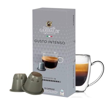 Kafijas kapsulas GRAN CAFFE GARIBALDI Gusto Intenso, 10 gab.